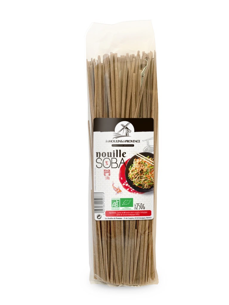 Nouilles soba 40% - Moulins de Provence