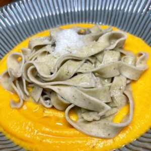 tagliatelles ail basilic Les Moulins de Provence