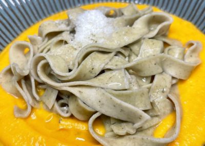 tagliatelles ail basilic Les Moulins de Provence